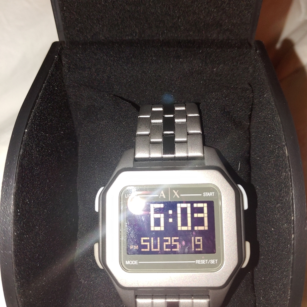 Mens Armani Exchange Digital Watch
